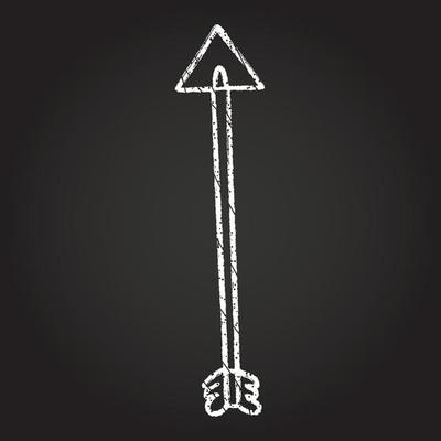 Arrow Chalk Drawing