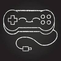 Game Controller Chalk Drawing vector