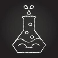 Science Experiment Chalk Drawing vector