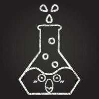 Science Experiment Chalk Drawing vector