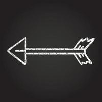 Arrow Chalk Drawing vector