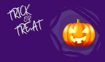 Invitation for Halloween trick or treat Party vector