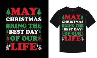 Christmas t-shirt design vector