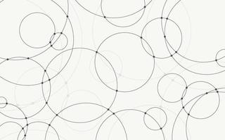 Abstract circles background Geometric Vector