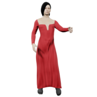 Frauen junges Modell glücklich Avatar weibliches Modell menschlicher Charakter 3D-Darstellung png