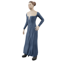 Frauen junges Modell glücklich Avatar weibliches Modell menschlicher Charakter 3D-Darstellung png