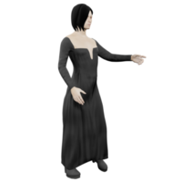 mulheres jovem modelo avatar feliz modelo feminino personagem humano ilustração 3d png