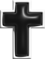 3d cross decoration png