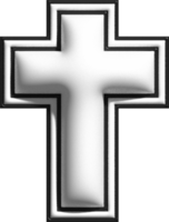 3d cross decoration png