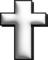 3d cross decoration png