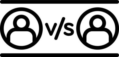 line icon icon versus vector