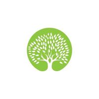 Tree logo template vector