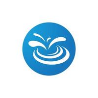 Water Splash logo vector