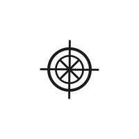 Target icon vector