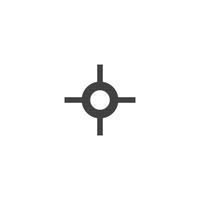 Target icon vector