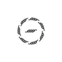 logotipo de la cadena corporativa empresarial vector