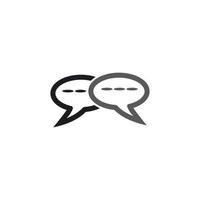 chat icon vector