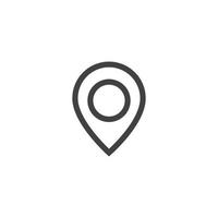 Location point Logo vector