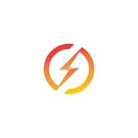 Lightning Logo Template vector