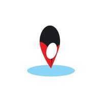 Location point Logo vector