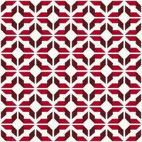Abstract geometric seamless pattern. Geometric red color seamless pattern vintage style. Ethnic geometric red color pattern on white background for interior decoration elements, wrapping. vector
