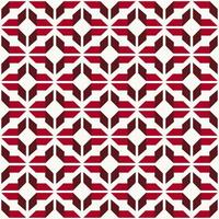 Abstract geometric seamless pattern. Geometric red color seamless pattern vintage style. Ethnic geometric red color pattern on white background for interior decoration elements, wrapping. vector