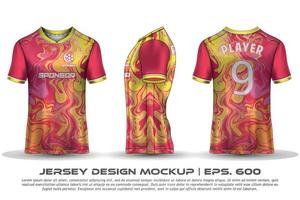 diseño de jersey camiseta de sublimación patrón geométrico premium increíble colección de vectores para fútbol fútbol carreras ciclismo juegos motocross deportes