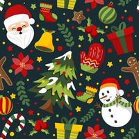 Christmas Seamless Pattern vector