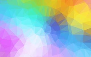 Light Multicolor, Rainbow vector blurry triangle texture.