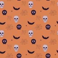 halloween, seamless, patrón vector