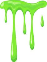 Slime splashes. Realistic green slime. Graphic concept for your design vector