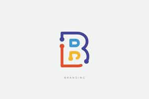 B Letter Vector Logo