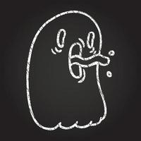 Ghost Chalk Drawing vector