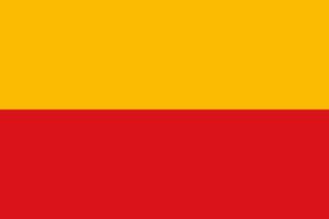 bandera del departamento de lambayeque. Perú. ilustración vectorial vector