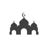 Mosque vector icon illustration design