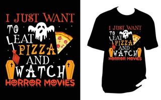 Halloween t shirt design vector