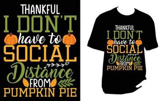 thanksgiving t shirt vector