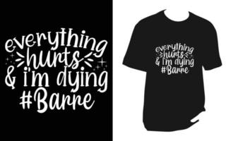 Barre svg t shirt Design vector