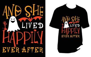 Halloween t shirt design vector