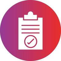 Completed Tasks Icon Style vector