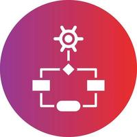 Workflow Icon Style vector