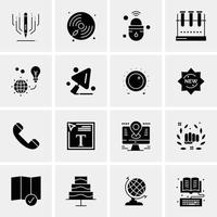 16 Business Universal Icons Vector Creative Icon Illustration to use in web and Mobile Related proje