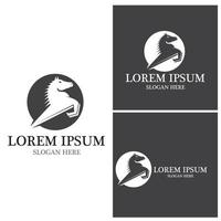 Horse Logo Template Vector icon