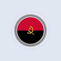 ilustración de la plantilla de la bandera de angola vector