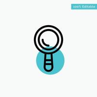 Search Construction Building turquoise highlight circle point Vector icon