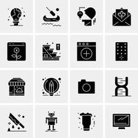 16 Business Universal Icons Vector Creative Icon Illustration to use in web and Mobile Related proje