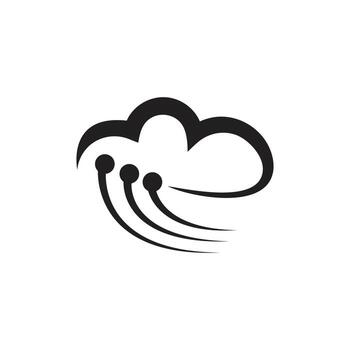 vector logo de nube
