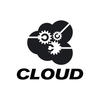vector logo de nube