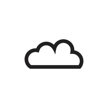 cloud logo vector
