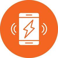Wireless Charging Icon Style vector